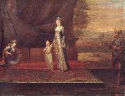 Jean-Baptiste Van Mour Portrait of Lady Montagu Sweden oil painting artist